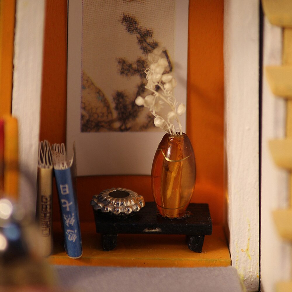 Diy Hokkaido Huis Craft Diy Tatami Kamer Huis Monteer Miniatuur Huis Kit Kleine Huis Model