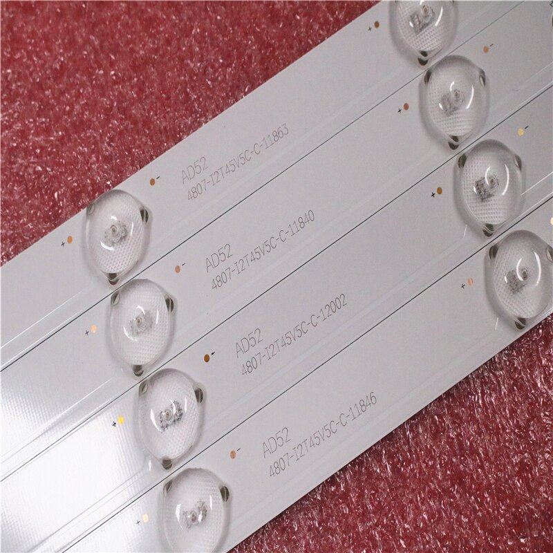 Kit) 4 PCS 9LEDs 798mm LED backlight strip voor Sony TV KDL-40R380D 40PFL3240 GJ-DLEDII P5-400-D409-V7 TPT400LA-J6PE1
