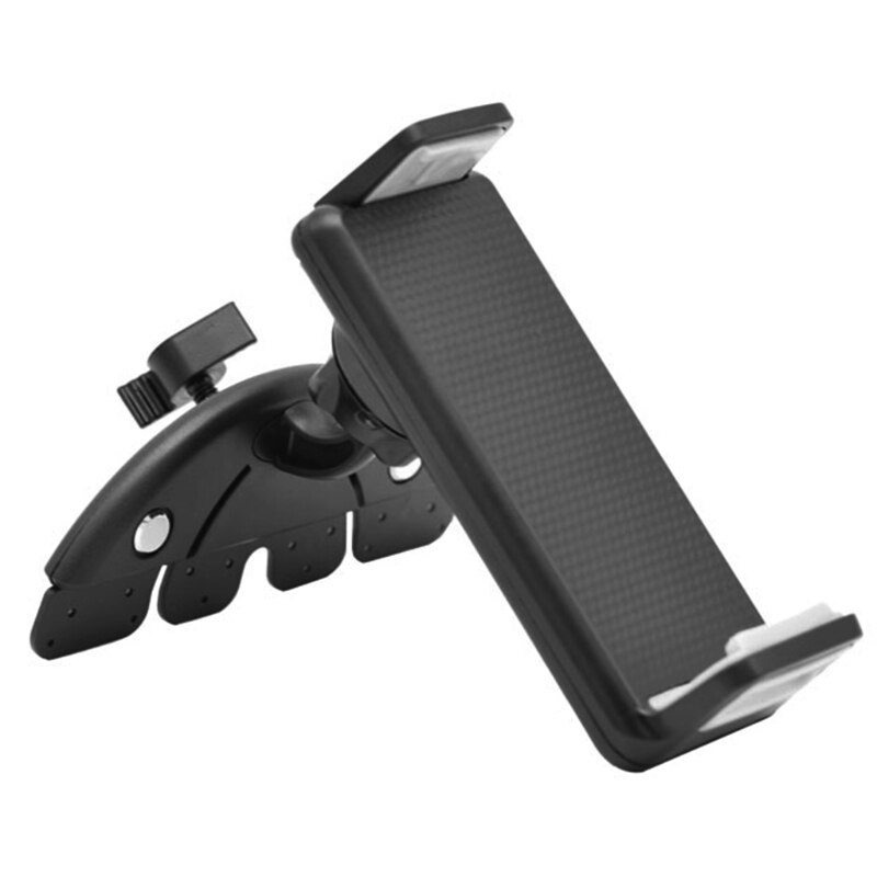 360 Rotatie Auto Cd Slot Mount Houder Stand Voor 4-11 Inch Smart Telefoon Tablet Pc 77UA