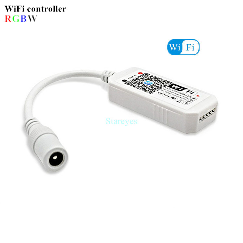 Magic Home WiFi Wireless Remote Controller Dimmer DC12V 24V Single color RGB RGBW Remote Alex Tuya Control For LED Strip: Pink