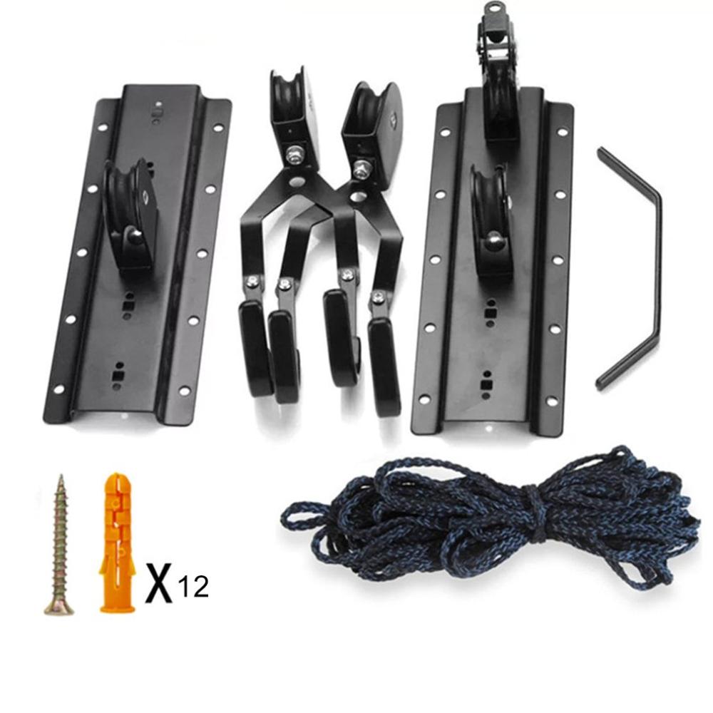 Sturdy And Durable Bicycle Ceiling Hanger Mountain Bike Display Rack Hook Parking Rack Bicycle Suspension Hanger