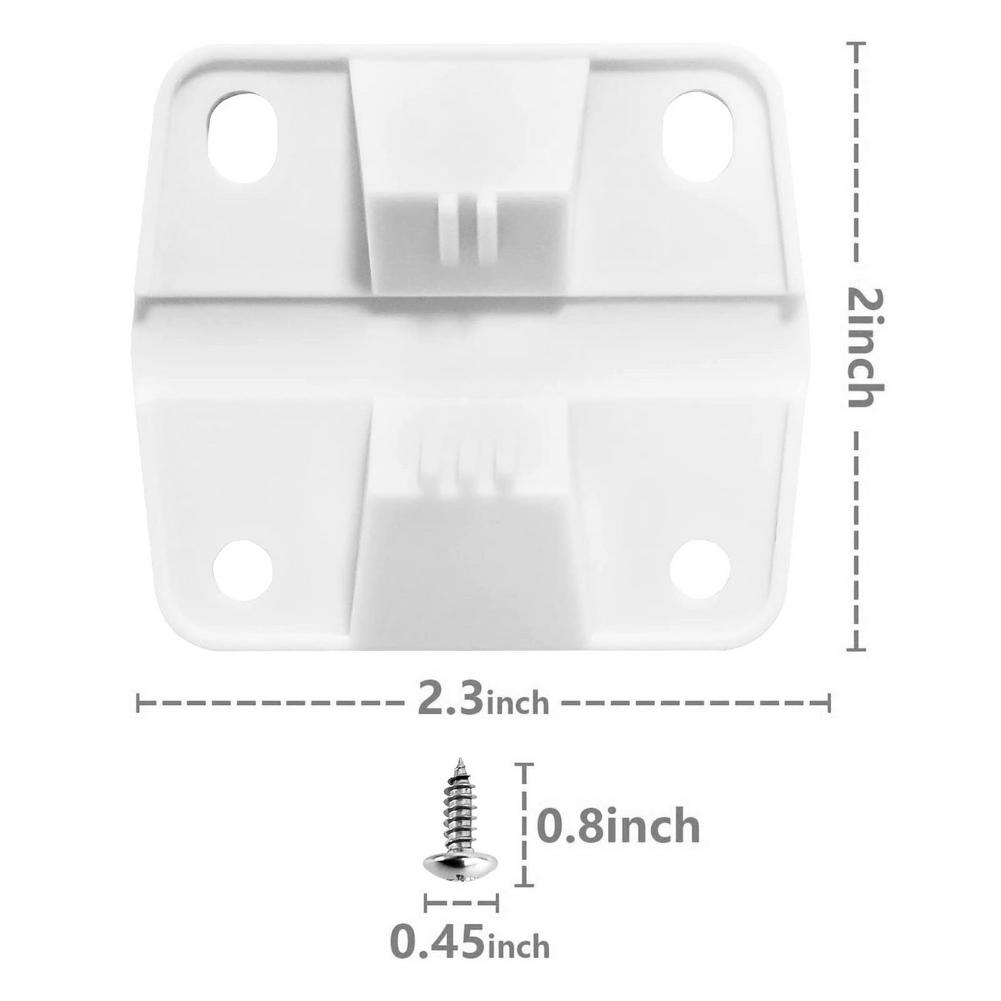 Silver Cooler Box Hinges Cooler Replacement Hinge With Screws Set For Colemans Cooler Freezer 90 Degree Door Hinges
