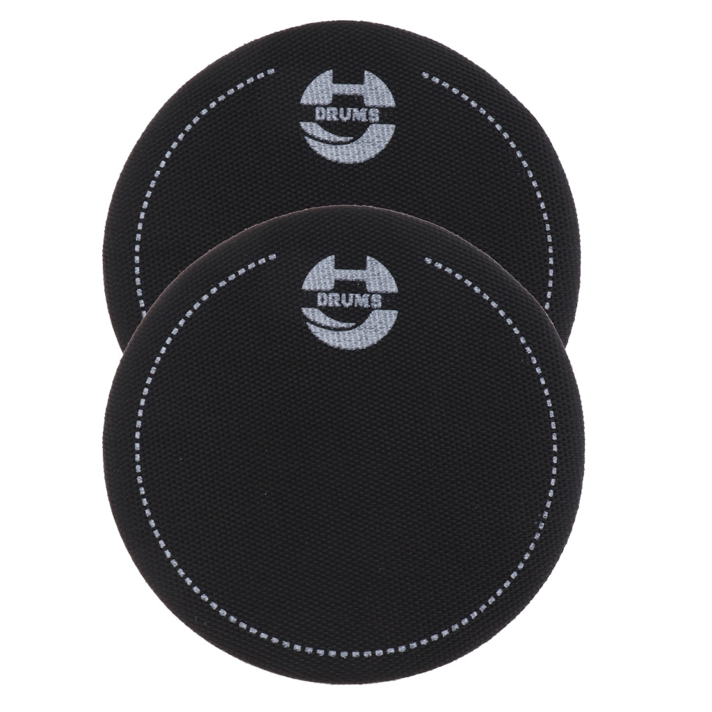 2 Pieces Single Step Bass Drum Patch For Drumheads Kick Pad Spare Parts