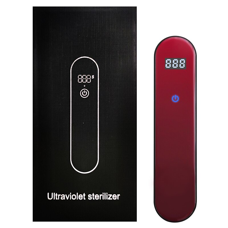 Portable Hand-held UVC Disinfector Ultraviolet Lamp Disinfection Lamp Household Sterilization Lamp Ozone Mite Removal Instrument