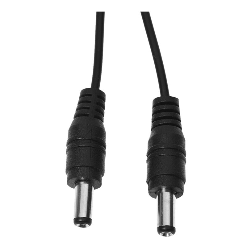 2PCS 1 To 4 DC Power 4-Port Splitter Adapter Cable With 30Cm 1 Female To 2 Male Plug DC Power Jack Splitter Cable