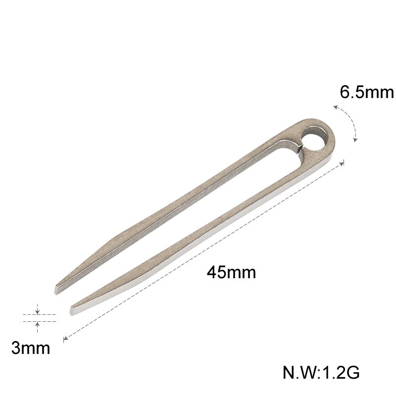 Tiartisan Keuken Tool titanium legering Pincet ultralight beactlful en colorfulsmall pincet Huishoudelijke tool