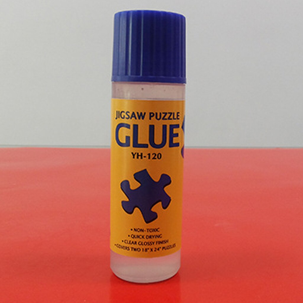 120ml no tóxico ecológico pegamento rompecabezas Conserver auto aplicar secado rápido para Diy pegar papel líquido Gel transparente