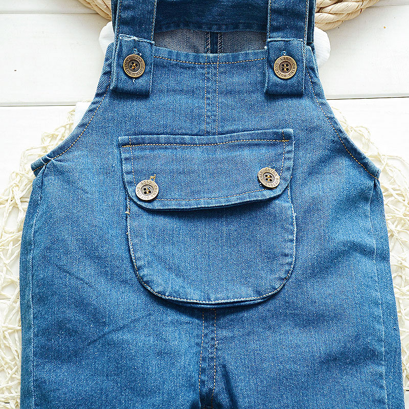 IENENS Baby Jongens Meisjes Denim Overalls Jeans Lange Broek Peuter Baby Jongen Meisje Playsuit Jumpsuits Kleding Kleding Lange Broek