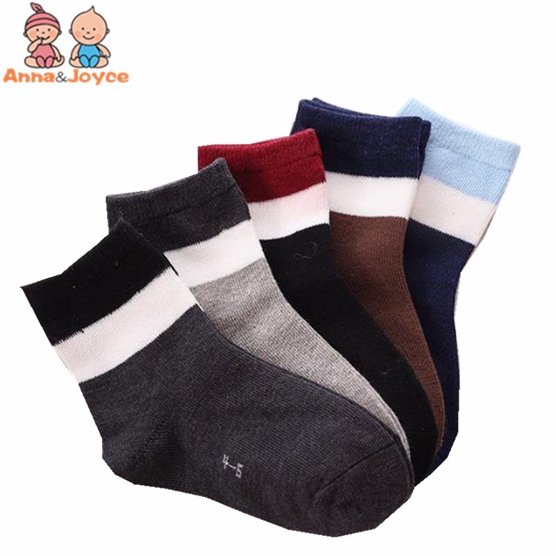 20pc=10pairs/lot Baby Boy Stripes Socks Soft Cotton Infant Socks Cute Cartoon Pattern Kids Socks for Baby Children Sock 1-12 Y
