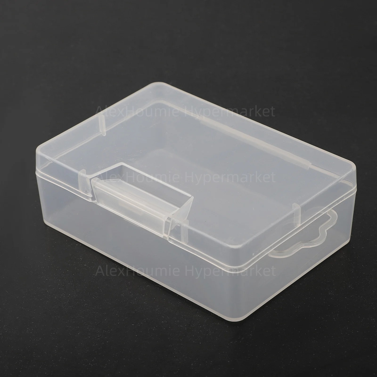 Transparente Aufbewahrungsbox, transparente Aufbewahrungsbehälter, kleine Aufbewahrungsbehälter, Kunststoffbehälter mit aufklappbarem Deckel zum Basteln, Perlen, Schmuck