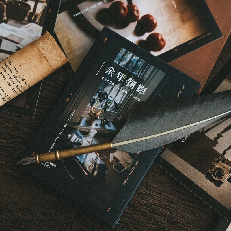 30 Pcs/Set Retro Projection Room Postcard Vintage Photo Greeting Cards Message Card Stationery