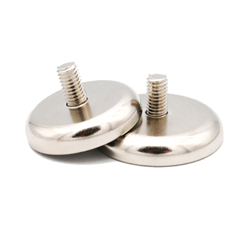 10 st neodymmagnet superstark potträddning permanent ndfeb krok med extern gängad stav  m3 m4 m5 m6 m8 djuphavskrokar