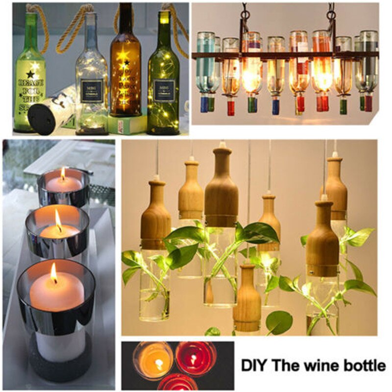 Beer Wine Jar Accurate Cutting Machine DIY Recycle Cutting Tool Kit Glass Bottle Cutter Stainless Steel Smoothly Cutting