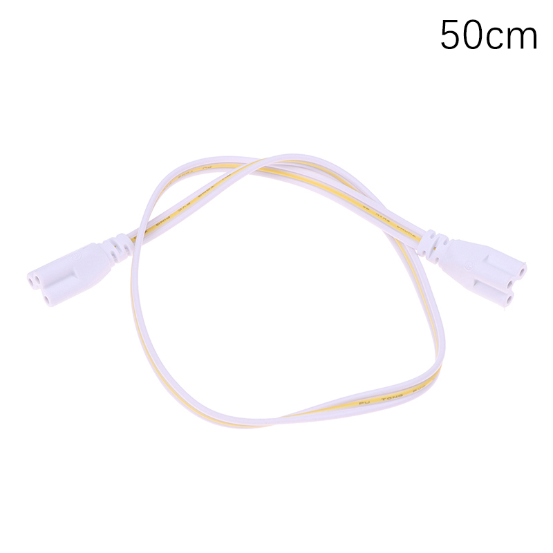 Câble de connecteur de tube LED flexible à double extrémité, 3 broches, T4 T5 T8, rallonge pour ampoule à tube LED intégré, 5 pièces: Rouge