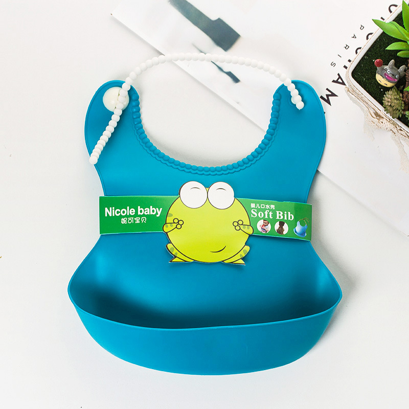 Ideacherry Jungen Mädchen Kleinkinder Silikon Fütterung Baby Lätzchen Wasserdicht Mittagessen Lätzchen Baby Speichel Handtuch Cartoon Schürzen Baby Zubehör