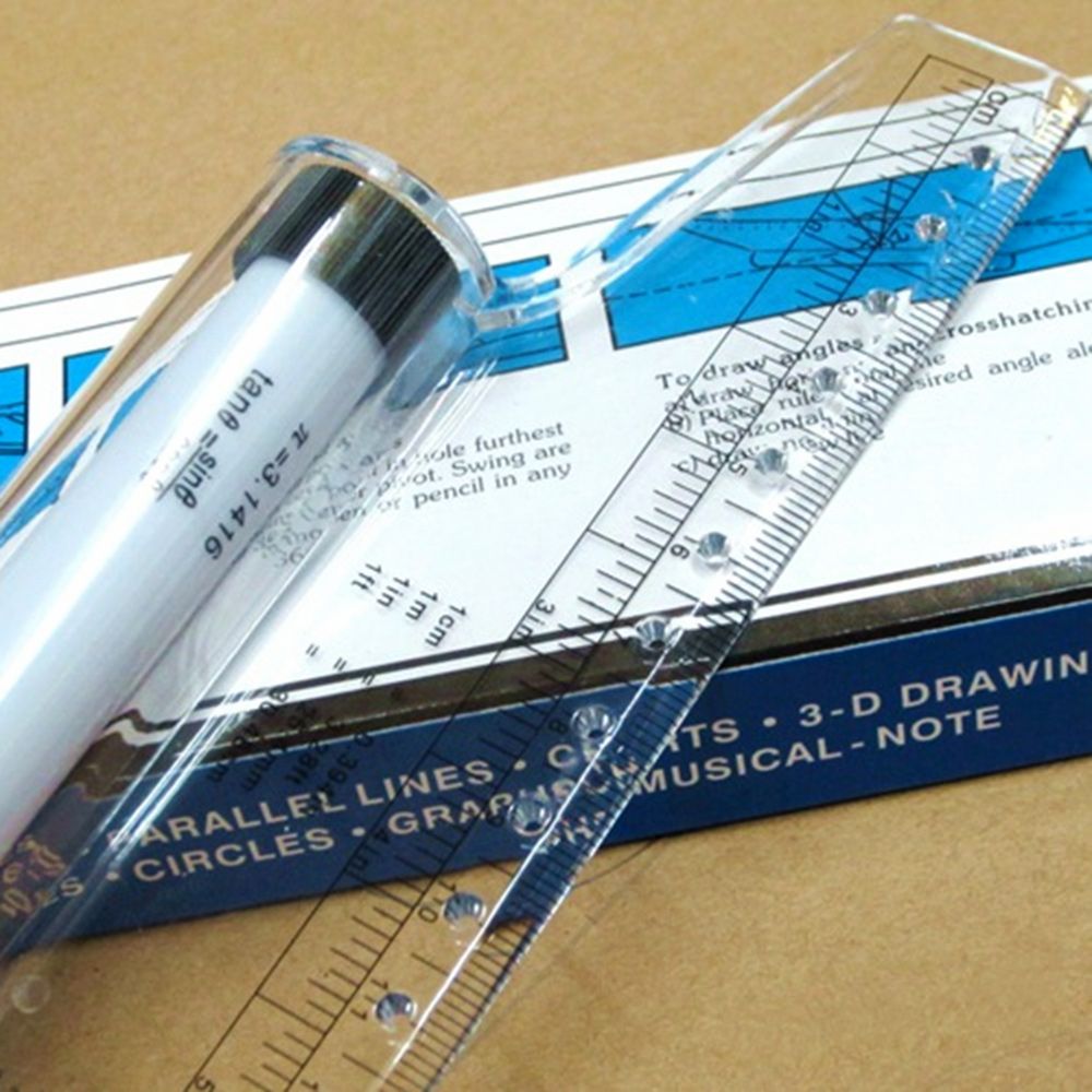 Universal Ruler Student Teachers To Practice Drawing Geometric Science And Technology Mapping Roller Foot