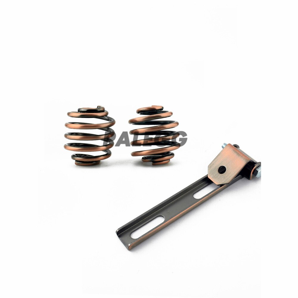 Universal retro motorcykel solo sittdyna fjädrar monteringsfäste klipp kit för harley chopper bobber cafe racer sadel säte: Stil a
