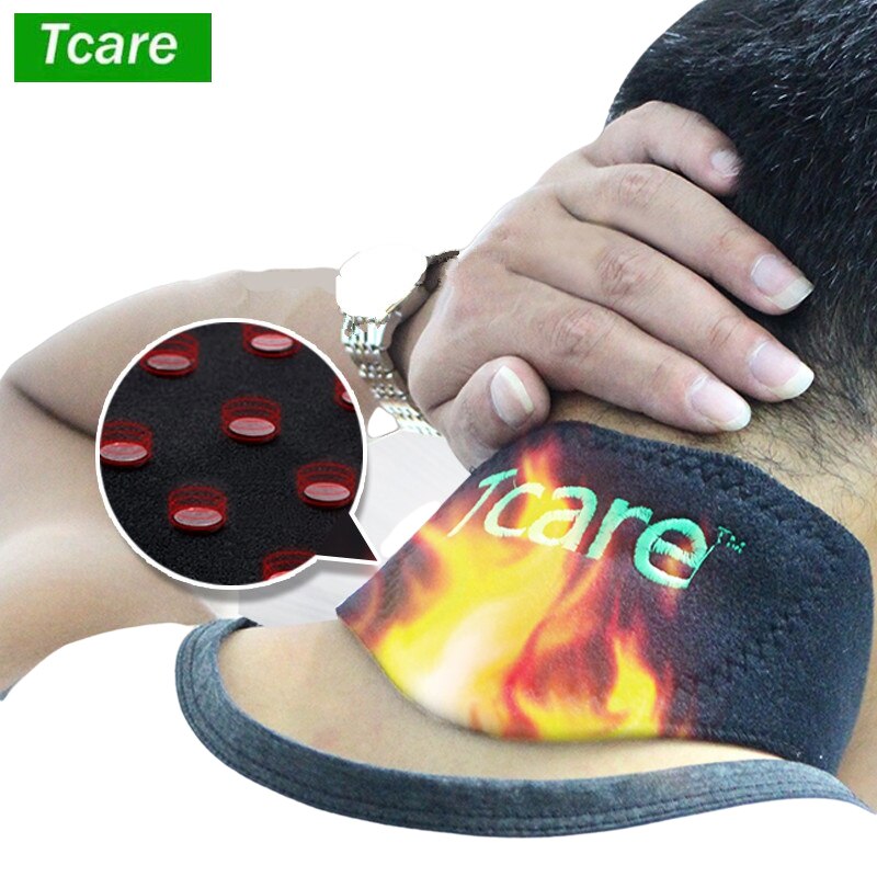 * Tcare Toermalijn Magnetische Therapie Nek Massager Band Halswervel Bescherming Spontane Verwarming Belt Massager Gezondheidszorg