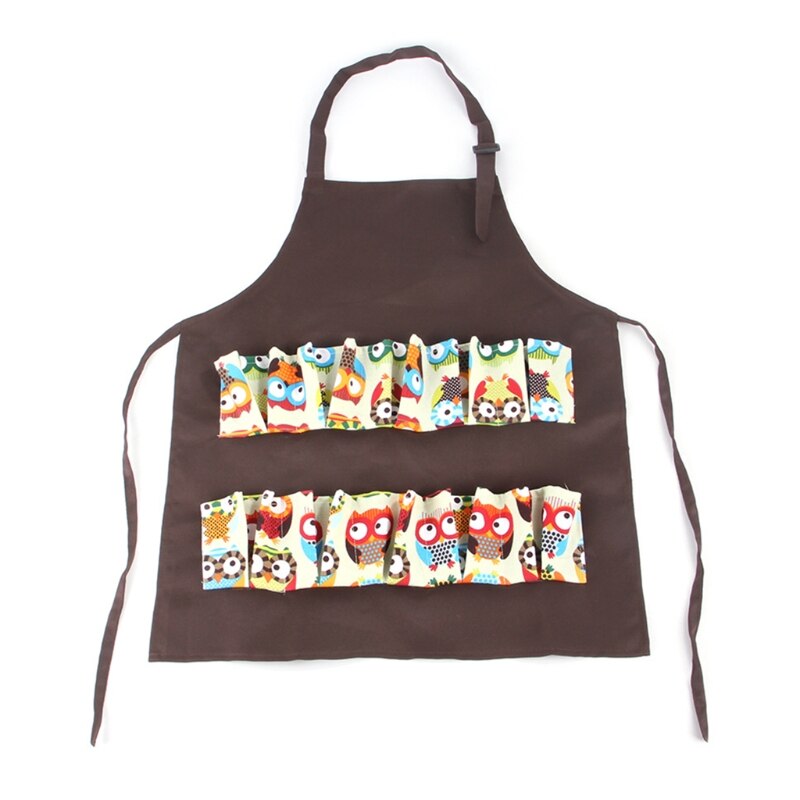 Delantal de recolección de huevos para granja, delantales de trabajo para gallinas, pato, ganso, huevos, bolsillos X7JE: C