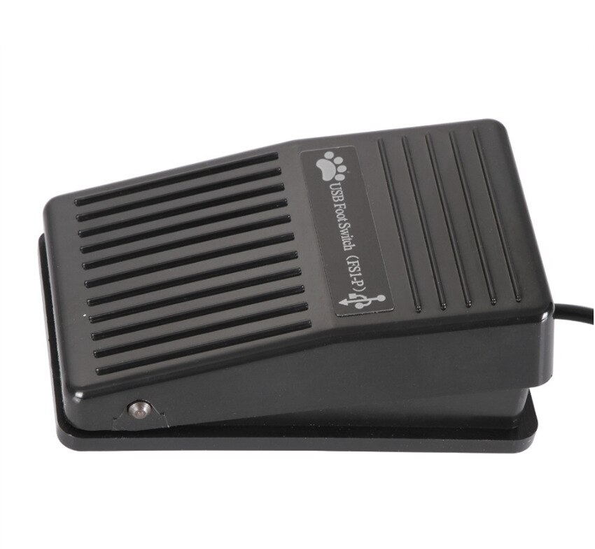 USB Foot Switch Keyboard Pedal Switch for HID PC Computer USB Action Control Pre-program Key Functions
