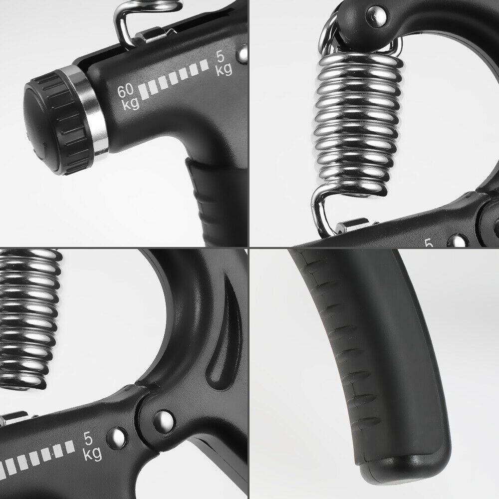 Pinza pesada ajustable de 5-60Kg, ejercitador de mano, agarre de muñeca, entrenamiento, aumento de fuerza, resorte, expansor carpiano
