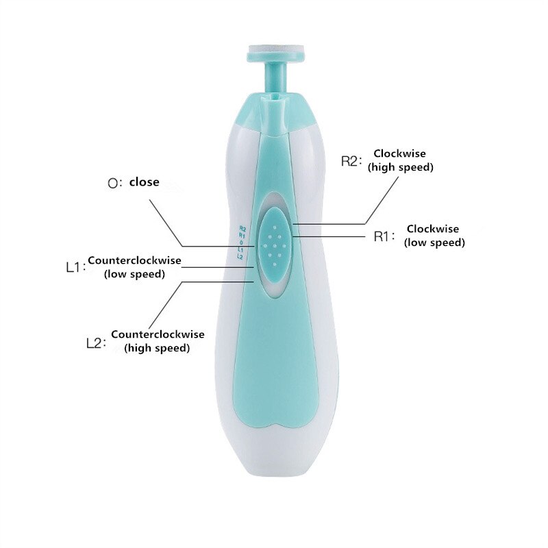 Elektrische Baby Nail Trimmer Baby Schaar Babies Nail Care Safe Nagelknipper Cutter Voor Kids Baby Newbron Nail Trimmer Manicure