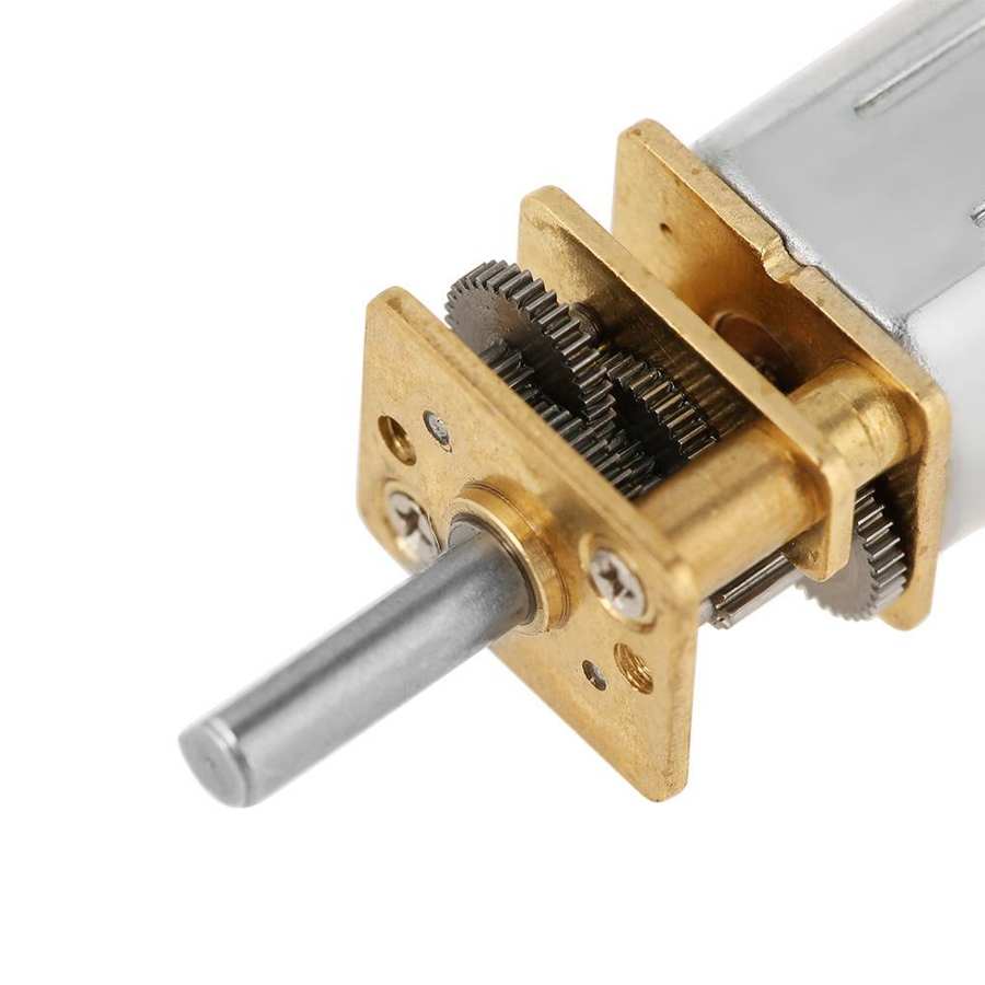 Reduction Gear DC Motor With Metal Gearbox N20 DC3V 6V 12V 50-2000 RPM