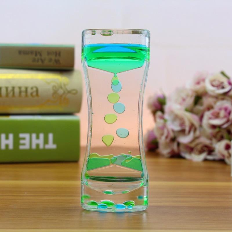 Educational Toys Hourglass Sensory Visual Stimulation Timer Decompression Toys: GR