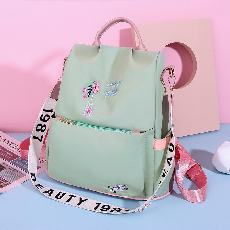 Multifuction CESHA Moda Anti Roubo de Mulheres Mochila Oxford Mochila para Adolescente Meninas Estilo Bonito Mochila Mochila Mochila