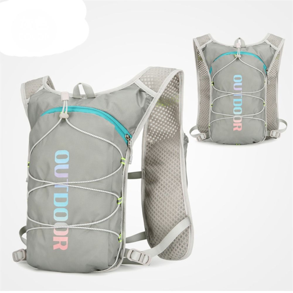 Mochila de nailon Unisex para escalada al aire libre, mochila reflectante de seguridad impermeable para ciclismo, mochila de hidratación transpirable ultraligera