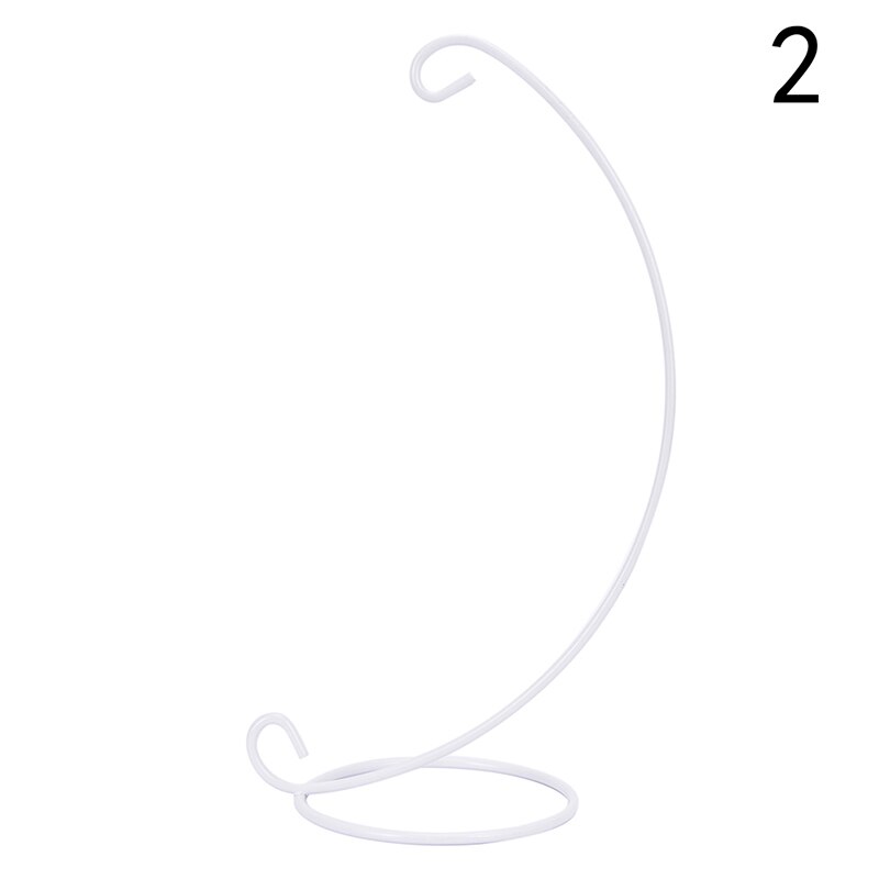 Rétro boule de verre support suspendu bougeoir de mariage fer Art décoration de la maison Table boule lanterne bougie support de support suspendu: WT2 32cm