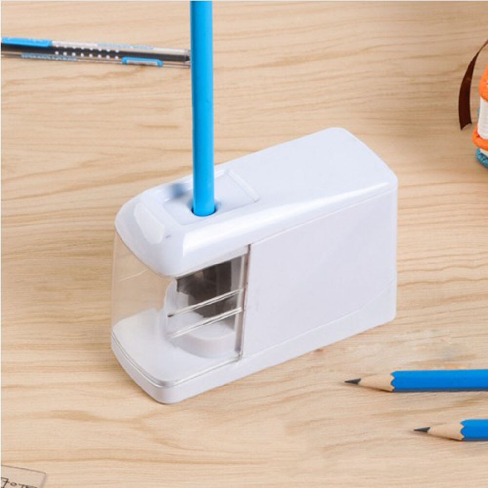 Electric Automatic Pencil Sharpener USB Battery Powered School Home Office Auto