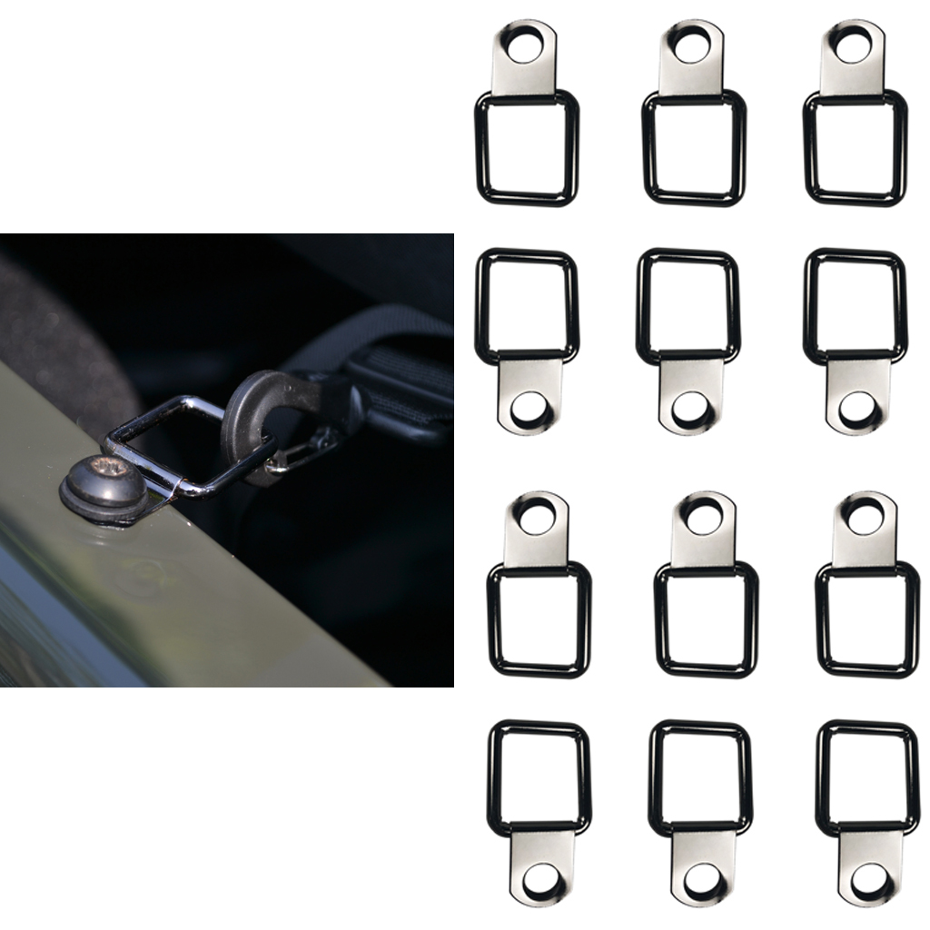 12 X D-Ring Flatbed Truck Mooring Trailer Cargo Anchor Mooring