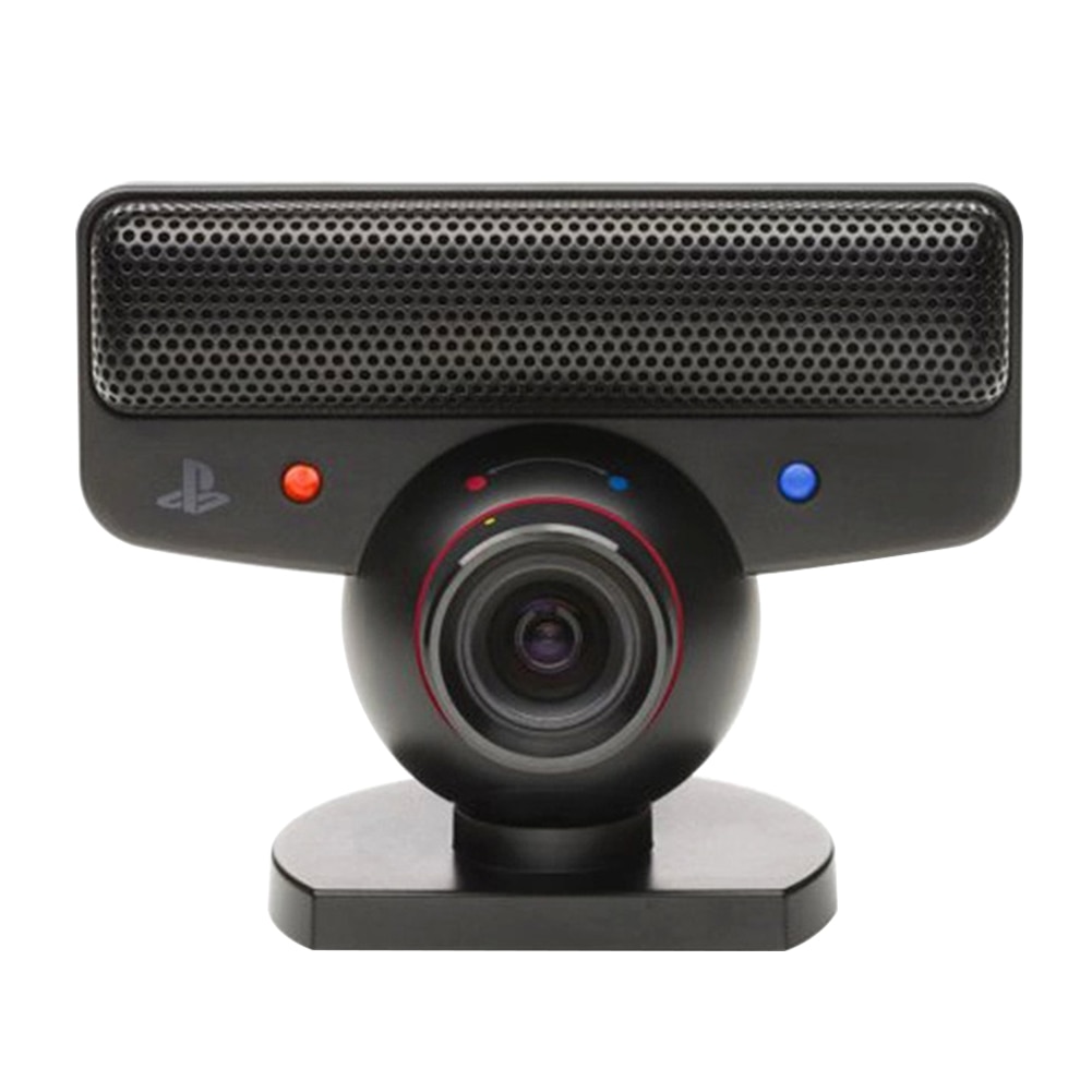 Professionele Zwarte Eye Camera Plastic Move Motion Sensor Accessoires Draagbare Spraakopdrachten Gaming Met Microfoon Zoom Lens