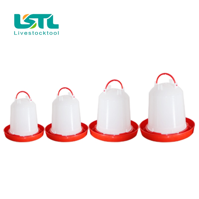 1 stuks Pluimvee Voeden Kip Water Emmer Kip Drinken Fontein Hoge Capaciteit 1.5L/6L/8L/10 L kip Waterer