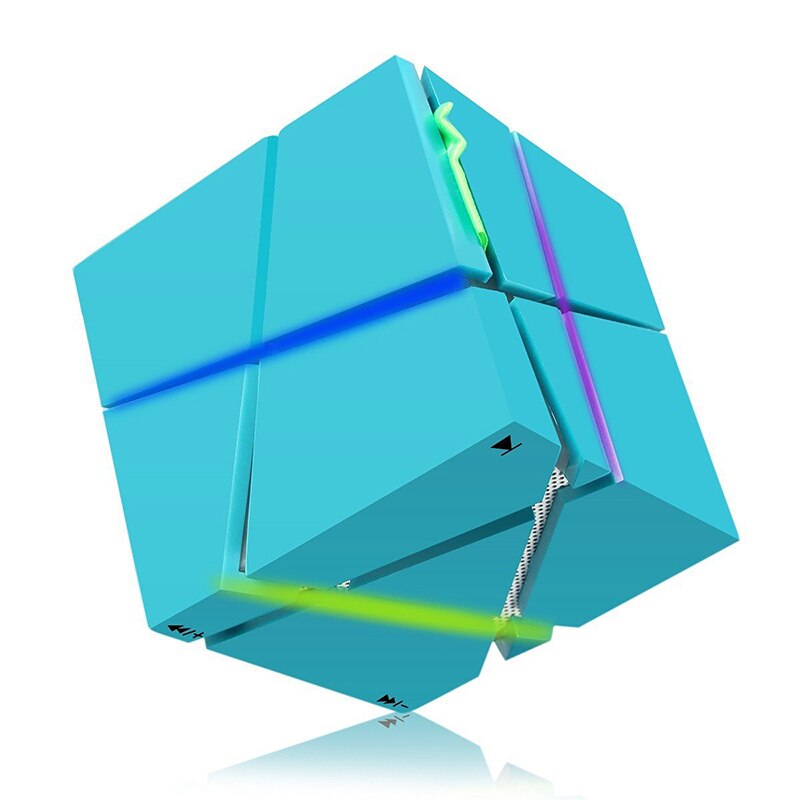 Portable Mini Bluetooth Speaker LED 3 Watt Stereo Sound Box Mp3 Player Subwoofer Speakers Stereo Speaker Music Player