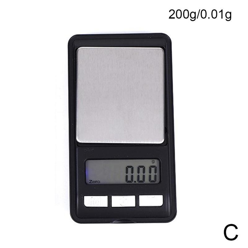 Mini jewelry scale Balance Gram Precision Electronic Scale Pocket Balance Portable Electronic S1G0: C