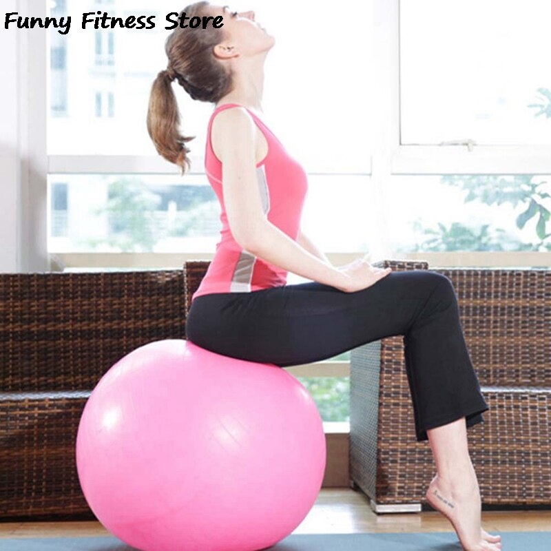 Bolas de Yoga para mujer, pelota para hacer ejercicio, gimnasio, Equilibrio Fitball, ejercicio, deporte y entrenamiento, masaje, 25cm, bolas de entrenamiento con la mayor comodidad