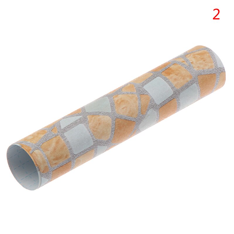 1Pc 45*20Cm Waterdicht Hout Behang Roll Zelfklevende Contact Papier Deuren Kast Desktop Moderne Meubilair Decoratieve: 2
