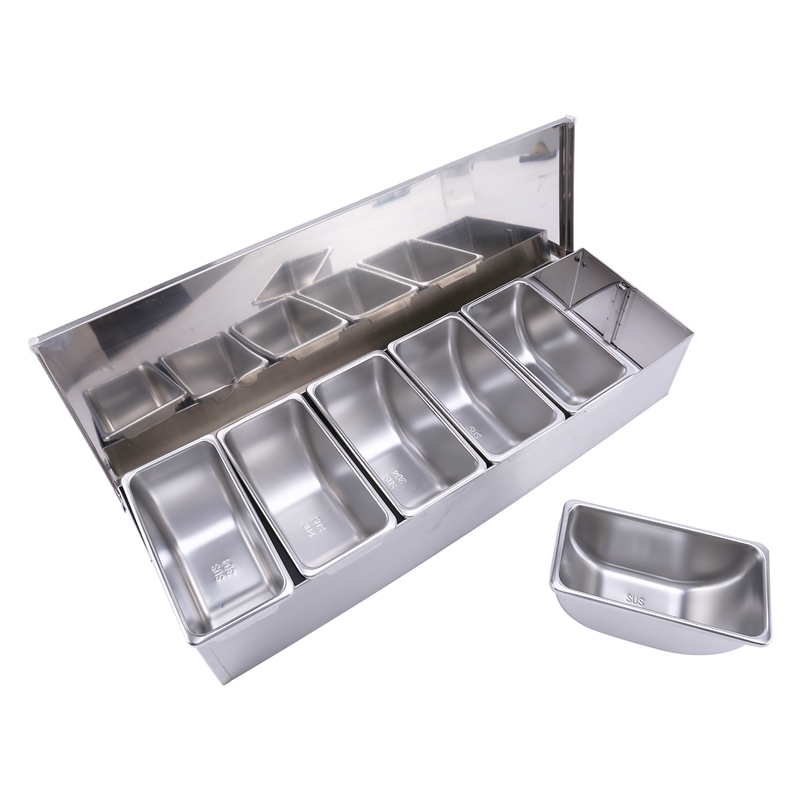 Stainless Steel Seasoning Box Restaurant Chef Seas... – Grandado