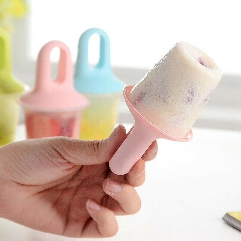 Summer Frozen Ice Cream Mold Juice Popsicle Maker Mould DIY Homemade Dessert Freezer Fruit Juice Ice Pop Maker Mold