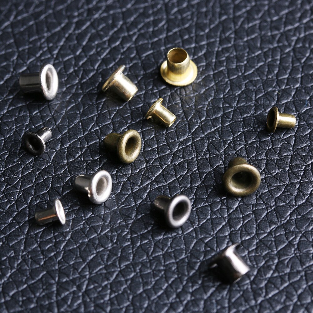 Mini botones de ojal PARA CINTURÓN DE DIY para muñecas, hebilla de Metal a presión, bolso con botones, accesorios de costura para ropa, 1,5/2,0/2,5mm, 50 Uds.