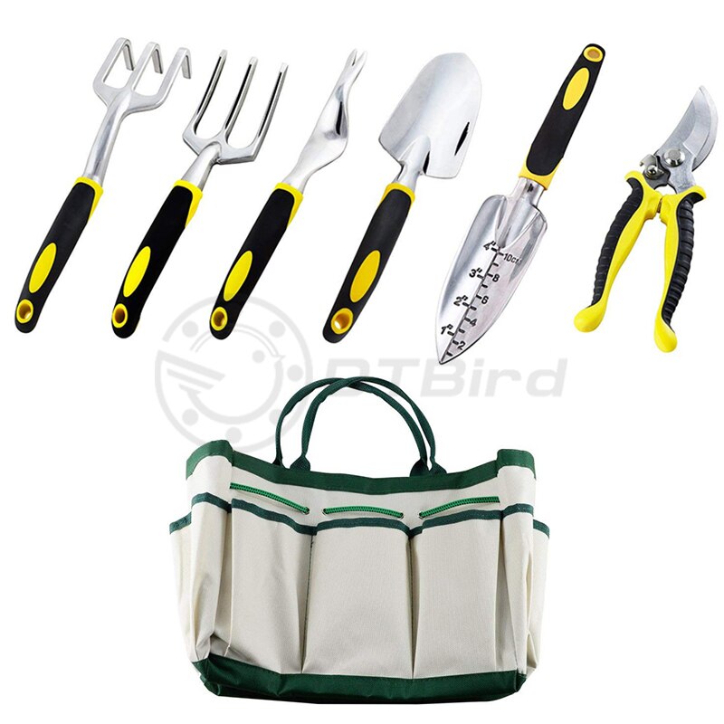 3Pcs Mini Schop Hark Set Mini Tuin Gereedschap Bonsai Gereedschap Set Houten Handvat Metal Head Schop Voor Bloemen Ingemaakte planten DT6: I Style