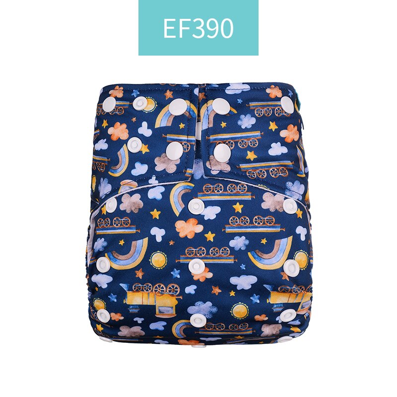 Happyflute Ecological Diapers Washable Reusable Baby Panties Toddler Cloth Diaper Fit 8-20kg Baby: big diaper EF390