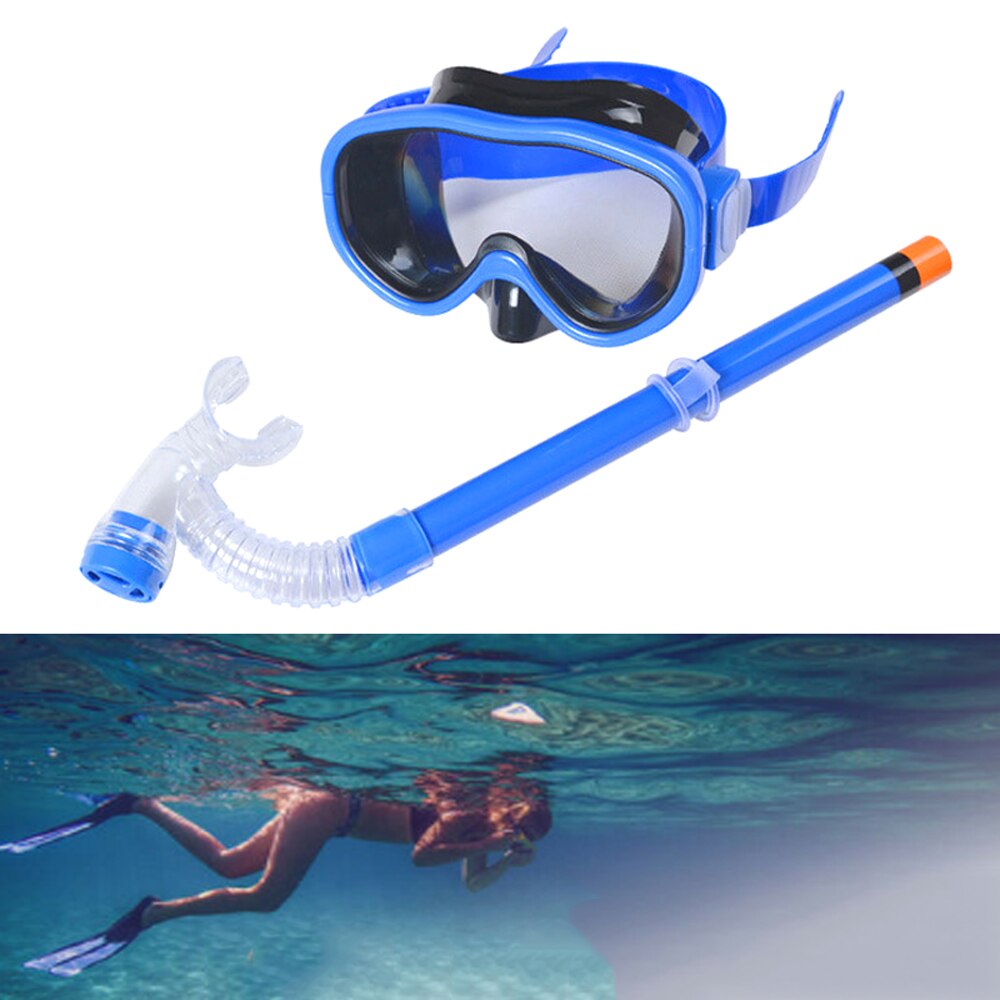 Kids Dry Snorkeling Swimming Diving Snorkel Goggles Set for Boy Girl Semi Summer Swim Diving Scuba Mask Diving Equipment