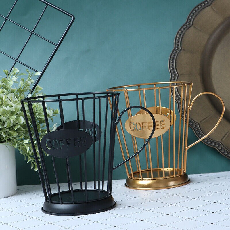 Panier de rangement universel pour capsules de café, support de rangement pour dosettes de café Nespresso, hôtel, rangement de cuisine domestique