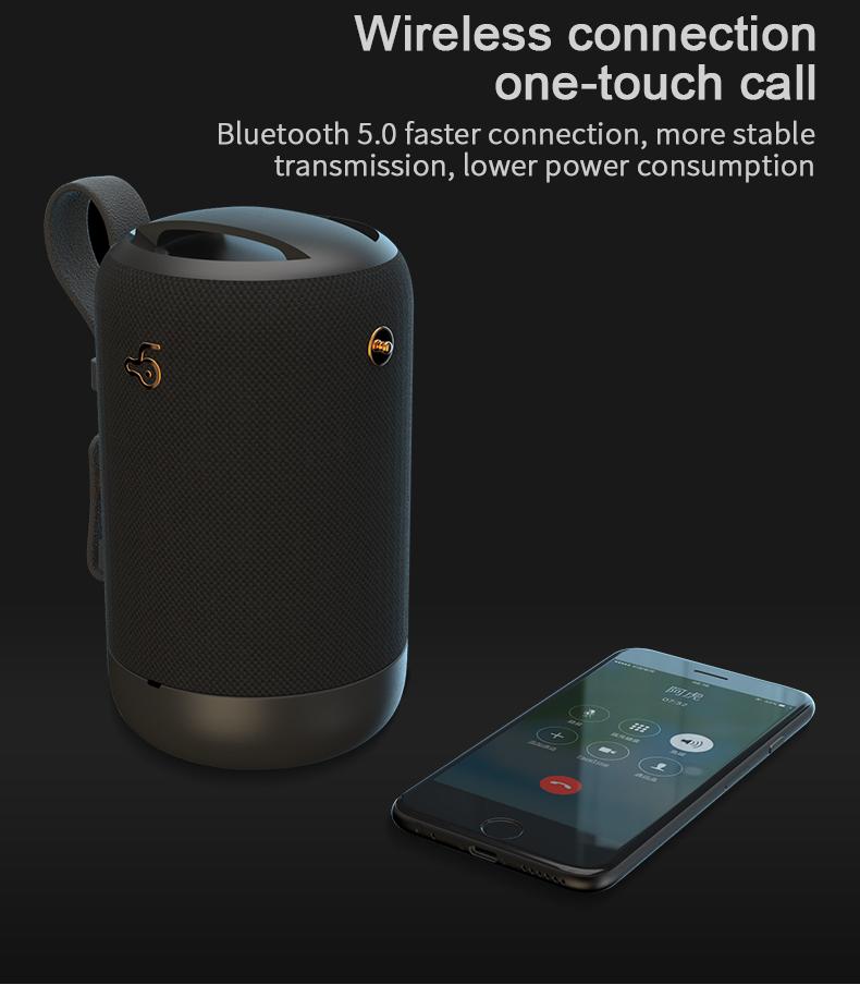 Wireless Bluetooth-compatible Speaker Various Playback Modes Computer Subwoofer Portable Car Outdoor Waterproof Card Audio