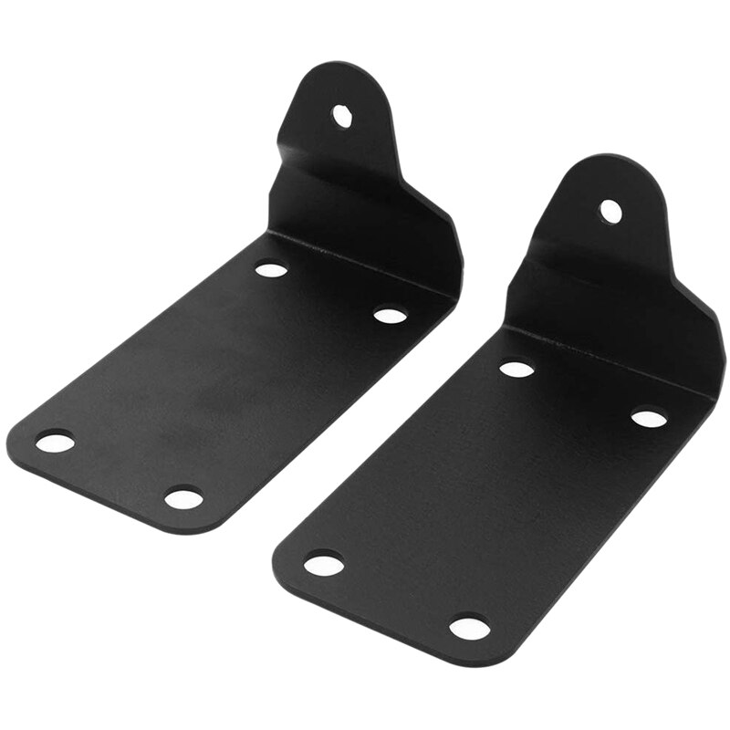 Top2Pcs Front Lower- Bumper Mounting Brackets for 30/40 Inch Curved LED Light Bar Fits for Dodge Ram 2500 3500