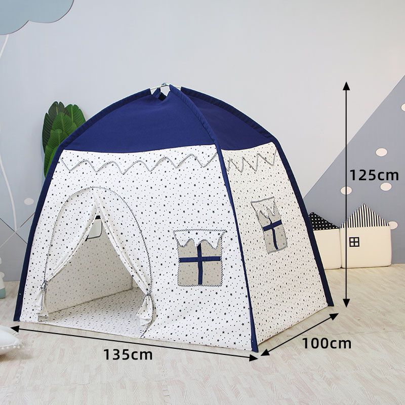135*100*125Cm Kids Indoor Outdoor Kasteel Prinses Tent Bed Little Kasteel Prinses Oversized Huis Vouwen Spel verjaardag