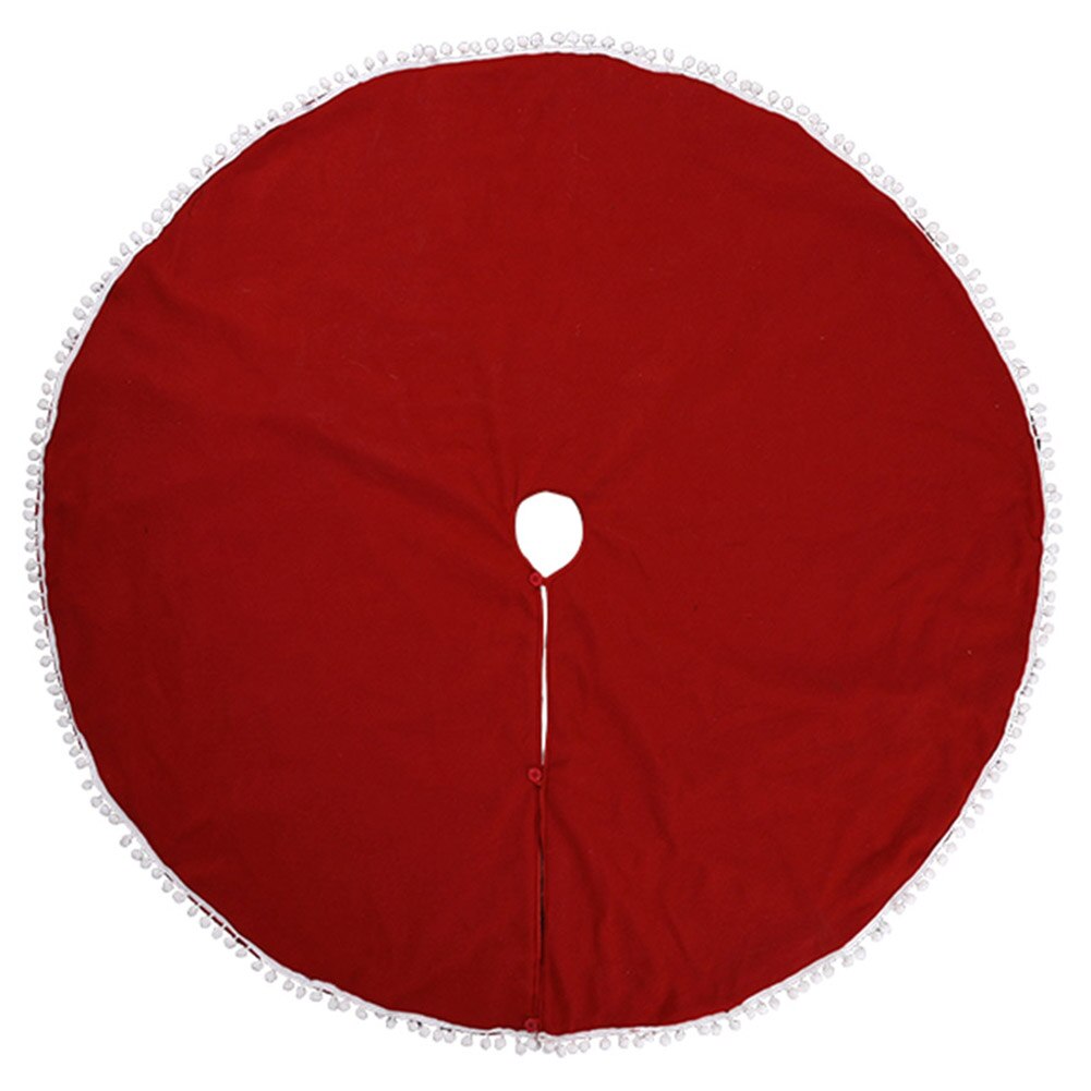 Kerstboomrokken voor thuis, jaardecoratie, kerstboomrok, kerstboomrok, linnen vloermat voor scène-indeling 122cm